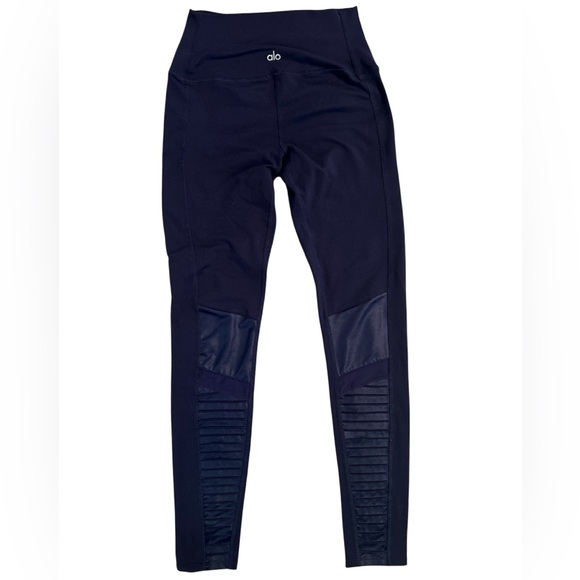 ALO Yoga High-Waist Legging-NAVY - Picture 2 of 6